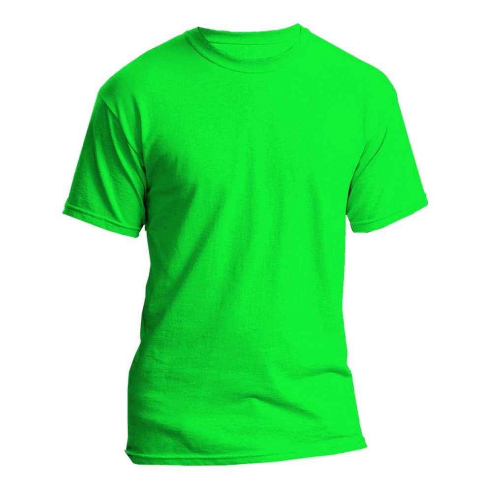 Lime Green Cotton Tshirt Nairobi Kenya