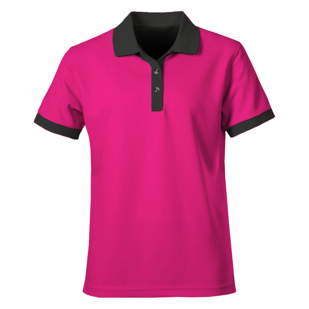 Pink & Black Cotton Polo Shirts in Nairobi Kenya