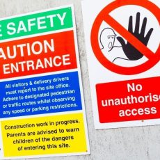 Custom Safety Signs Fabrication & Installation in Nairobi Kenya