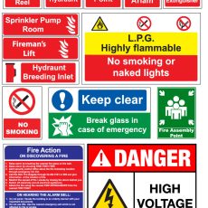 Custom Safety Signs Fabrication & Installation in Nairobi Kenya