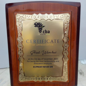 Custom Awards in Nairobi Kenya