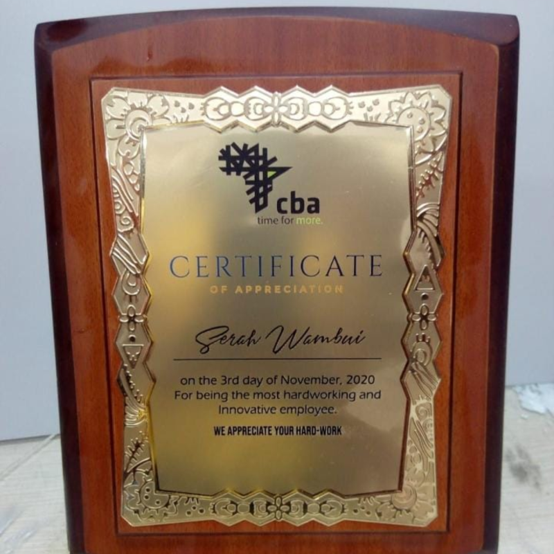 Custom Awards in Nairobi Kenya