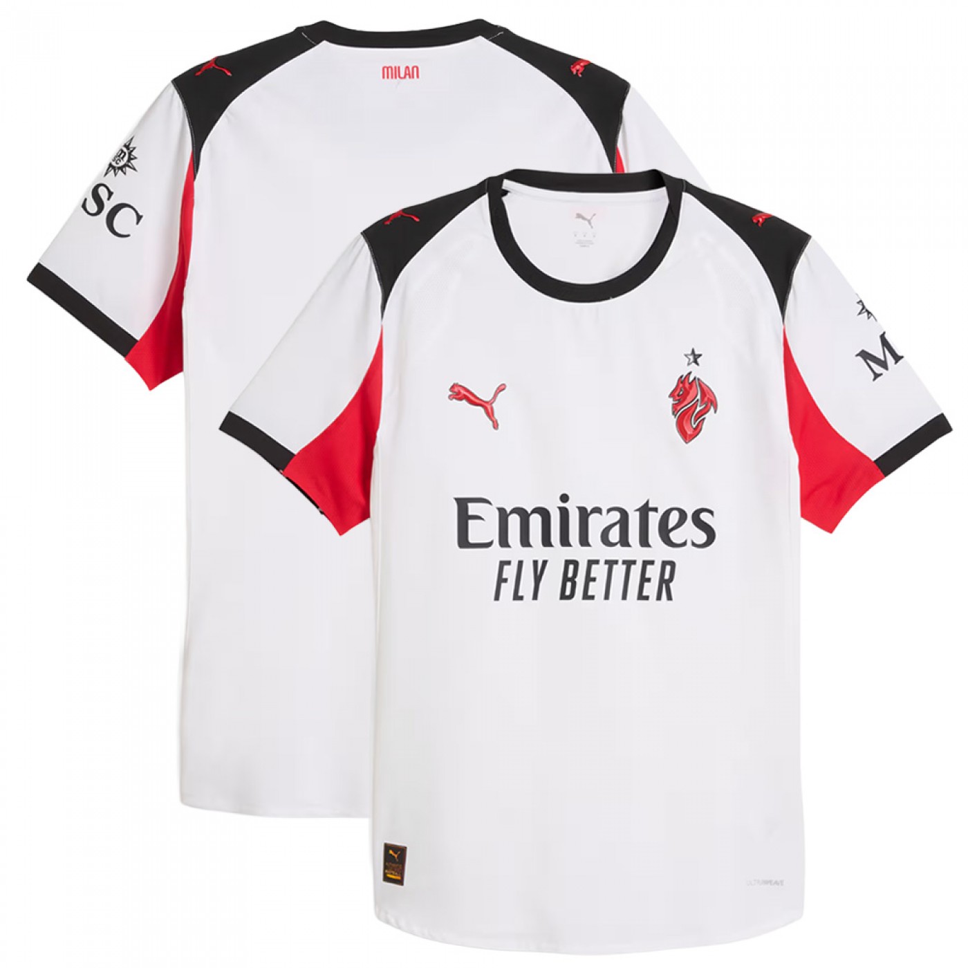AC Milan Away Kit 25/26 Nairobi Kenya Haven Craft